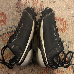 Men's Athletic Cleats - Black and White